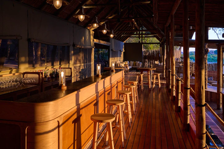 Bar, Savute Safari Lodge, Botswana