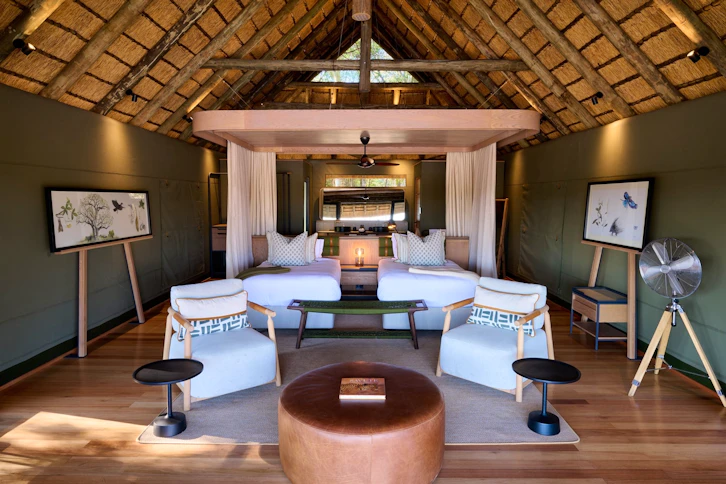 Twin Room, Savute Safari Lodge, Botswana