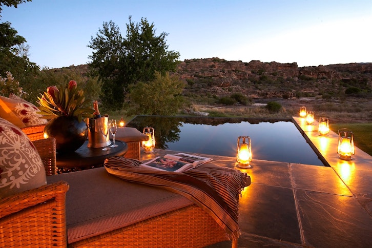 Supreme Suite Pool, Bushmans Kloof, South Africa