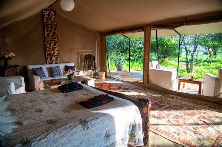 Bedroom, Tumaren Camp, Laikipia, Kenya