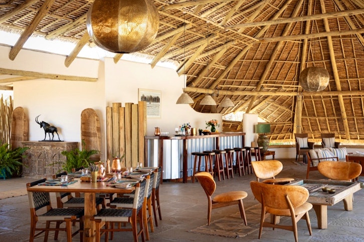 Dining Area, Tumaren Camp, Laikipia, Kenya