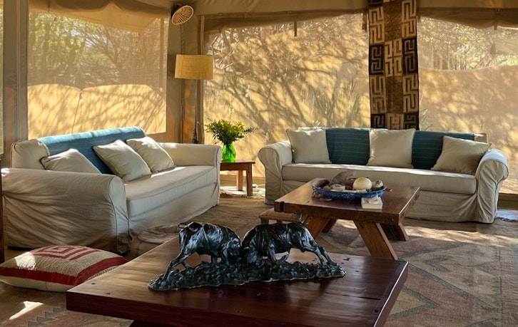 Lounge, Tumaren Camp, Laikipia, Kenya