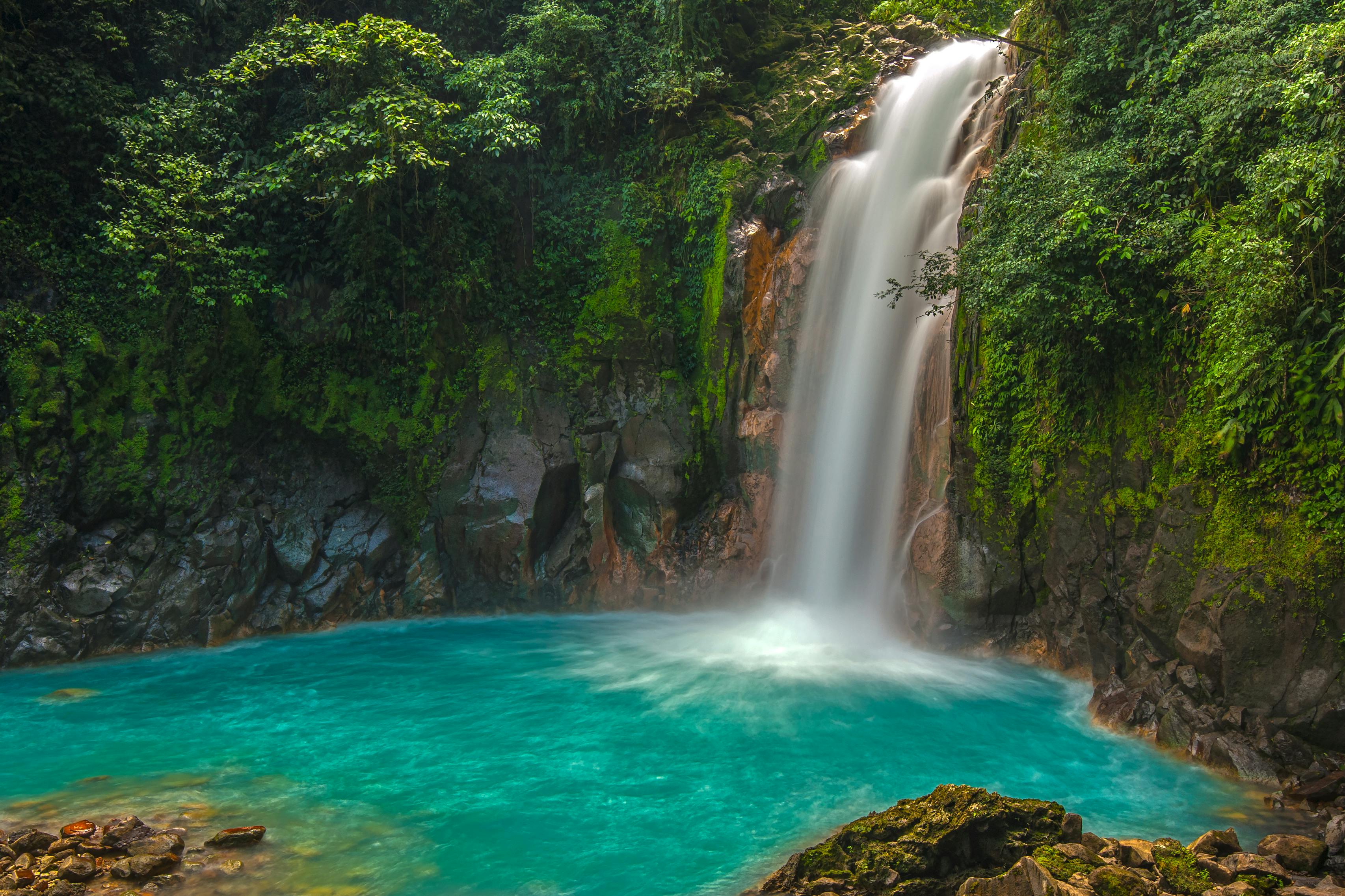 Tenorio Volcano and Rio Celeste
