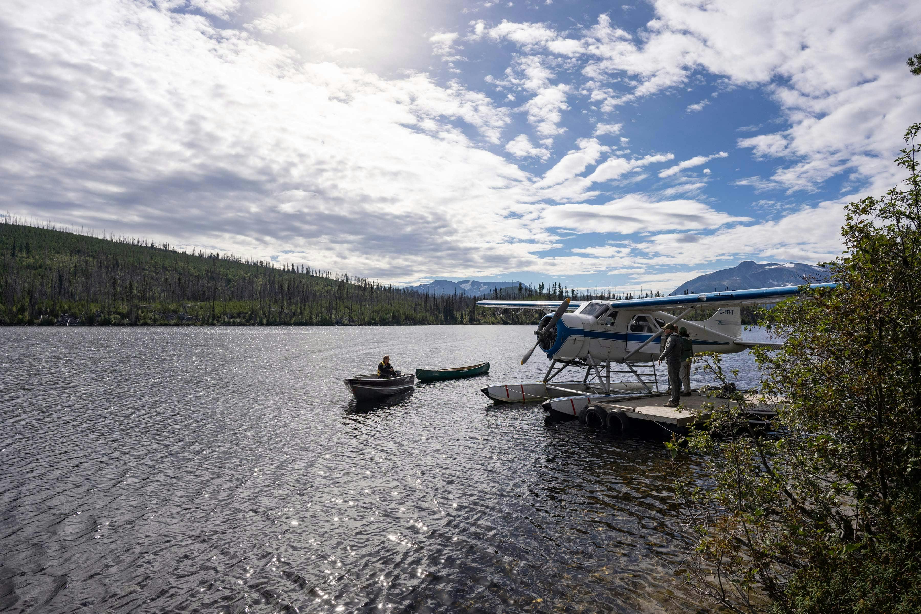 | Nimpo Lake & Hunlen Falls