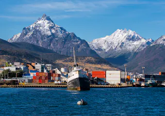 Arrival into Ushuaia