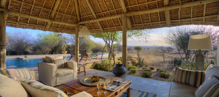 Interior Looking Out, Tumaren Camp, Laikipia, Kenya
