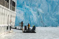 Boat excursion, Antarctica21, Antarctica