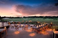 Outdoor Dining, Somalisa Camp, Hwange National Park, Zimbabwe