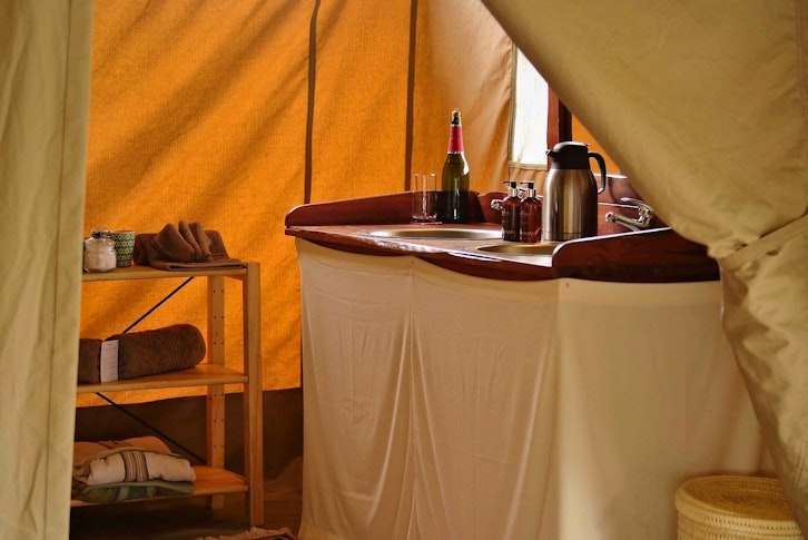 Bathroom, Ol Pejeta Bush Camp, Laikipia, Kenya