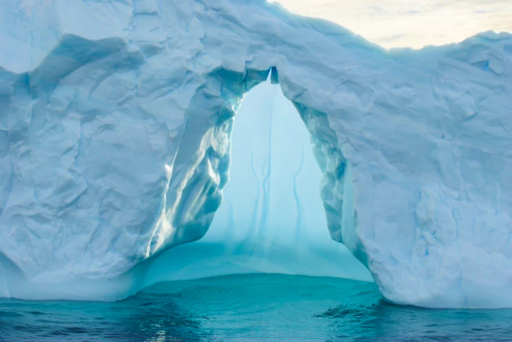 Blue iceberg, Oceanwide Expeditions, Antarctica