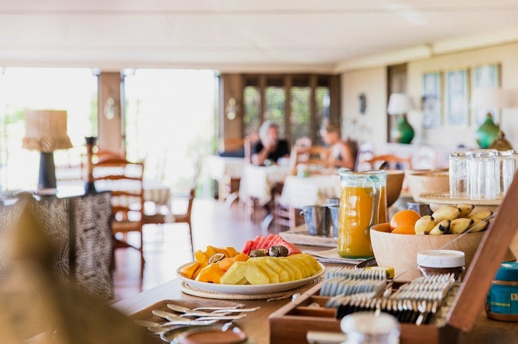 Breakfast, Hemingways Ol Seki Mara, Masai Mara, Kenya
