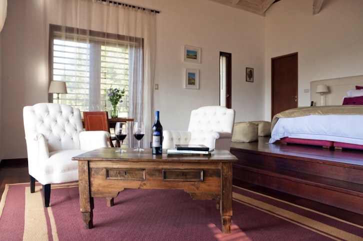 Casita living area, Clos Apalta Residence, Colchagua Valley, Chile