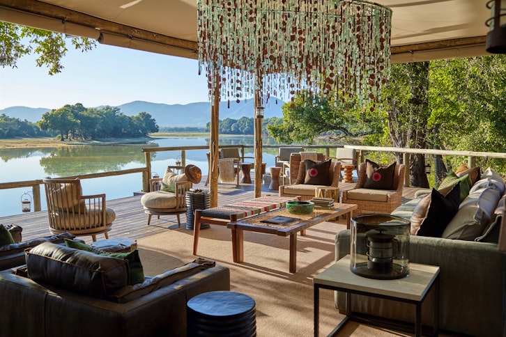 Relaxing lounge area 