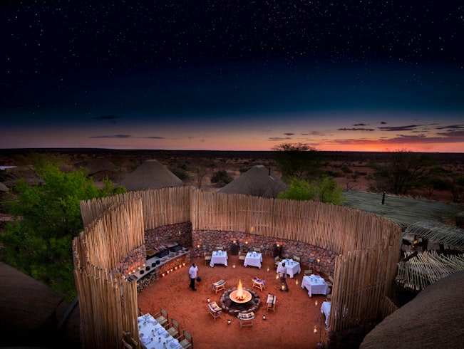 Boma, Tswalu Kalahari, South Africa