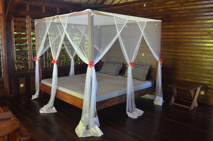 Interior, Dounia Forest Lodge, Masoala National Park, Madagascar