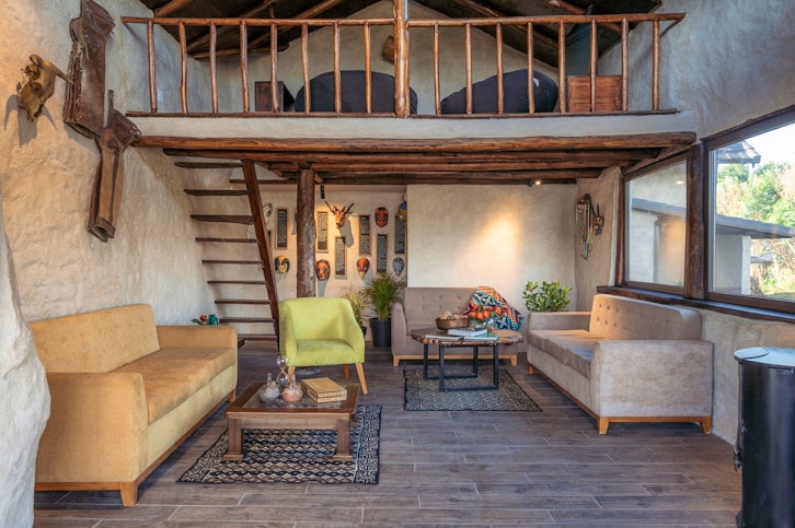 Living Area, Chilcabamba Lodge, Ecuador
