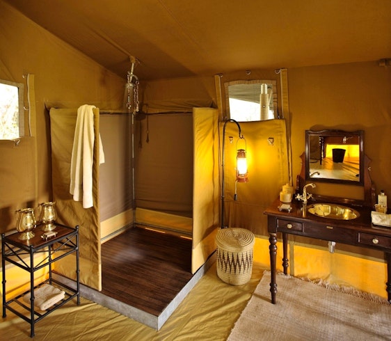 Bathroom, Elewana Elephant Pepper Camp, Masai Mara, Kenya