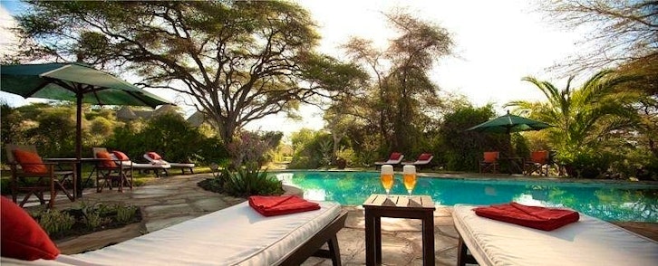 Pool, Elewana Tortilis Camp, Amboseli, Kenya