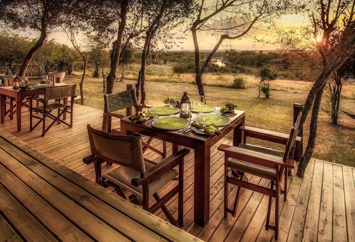 Dining Area, Entim Mara Camp, Masai Mara, Kenya