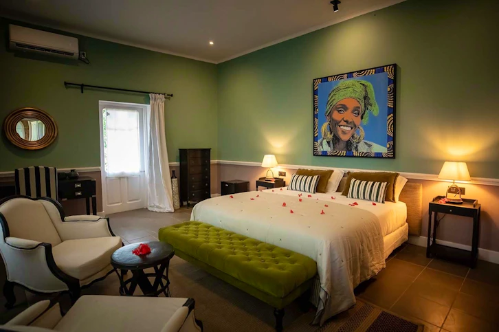 Bedroom, Roça Belo Monte, São Tomé & Príncipe