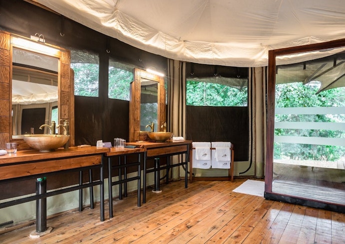 Bathroom, Ilkeliani Camp, Masai Mara, Kenya
