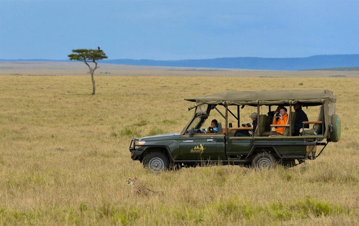 Game Drive, Ilkeliani Camp, Masai Mara, Kenya