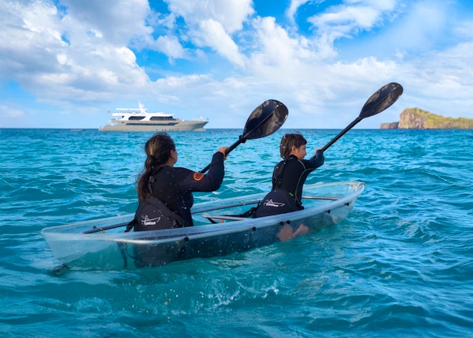 Kayaking, Galapagos Tribute