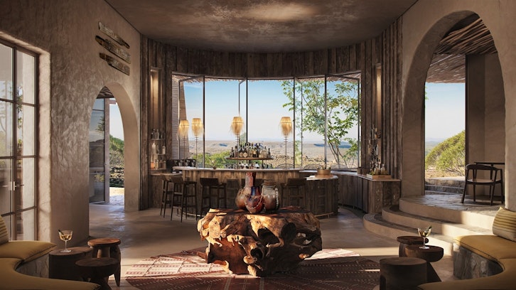 Guest Area Bar, &Beyond Suyian Lodge, Laikipia, Kenya