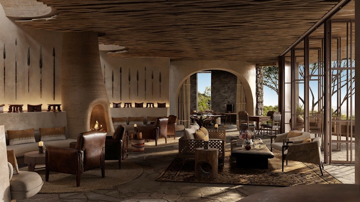 Lounge Library, &Beyond Suyian Lodge, Laikipia, Kenya