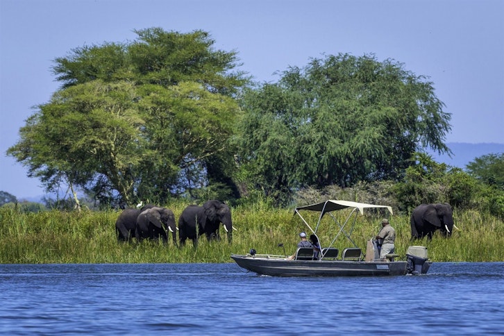 Boat Safari at Kuthengo Camp