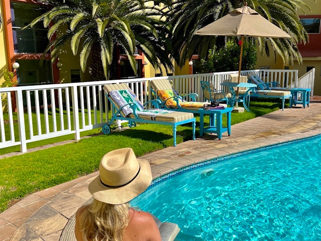 Heated Outdoor Pool, Lüderitz Nest Hotel, Namibia