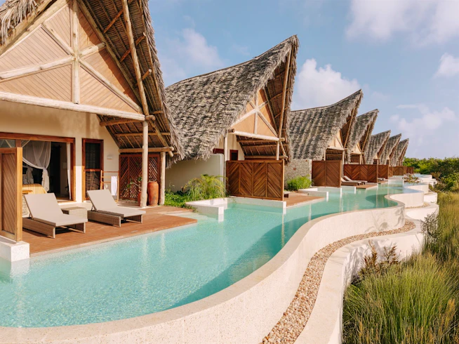 Swim-Up Villa, Matemwe Attitude, Zanzibar