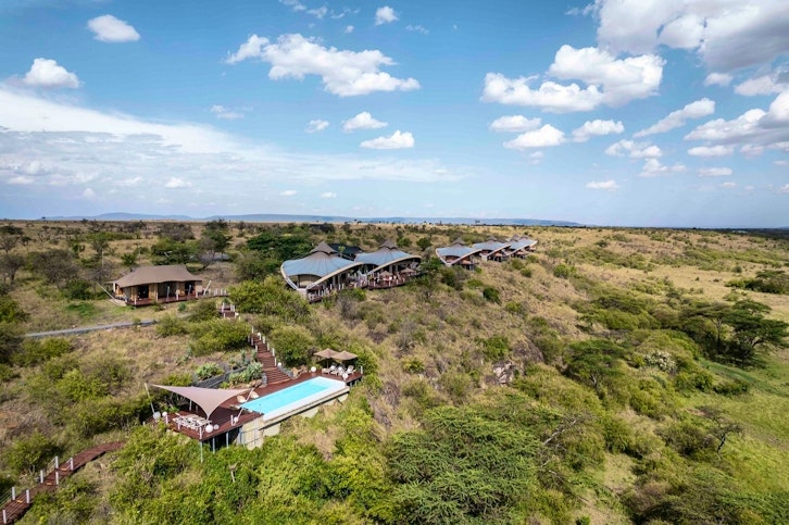 Exterior, Mahali Mzuri, Masai Mara, Kenya
