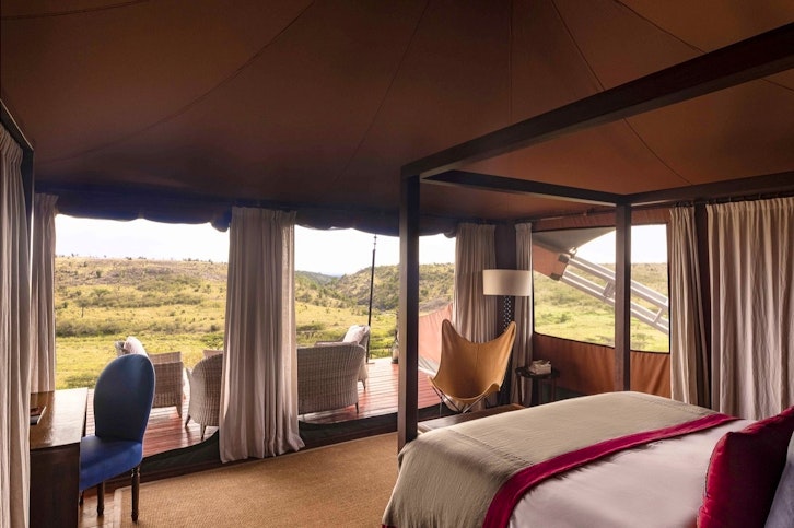 View from Tent, Mahali Mzuri, Masai Mara, Kenya