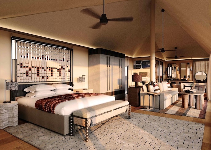 Tented Suite, Mahali Mzuri, Masai Mara, Kenya