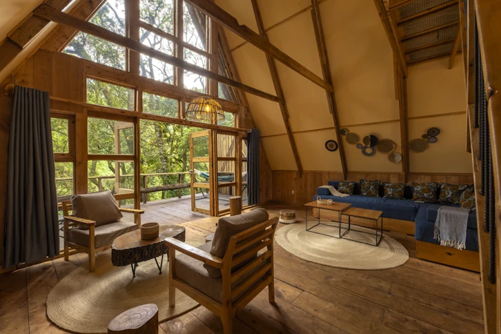 Interior, Munazi Lodge, Nyungwe National Park, Rwanda