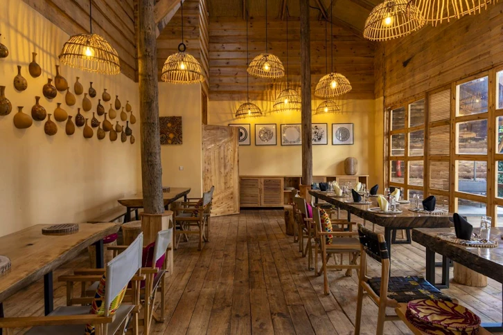 Dining, Munazi Lodge, Nyungwe National Park, Rwanda