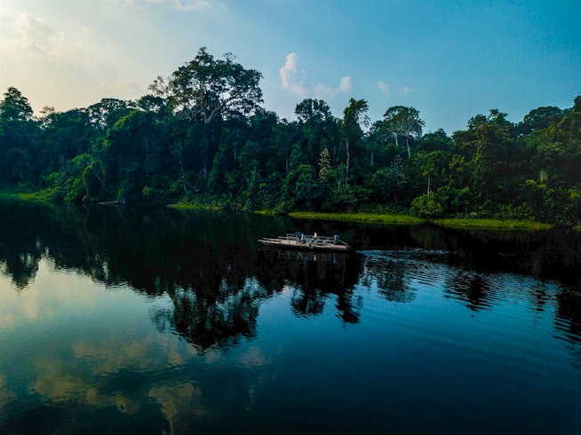 Lake Excursion, Posada Amazonas, Peru