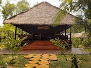 Entrance, Posada Amazonas, Peru
