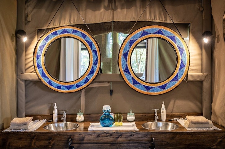 Bathroom, Offbeat Mara Camp, Masai Mara, Kenya