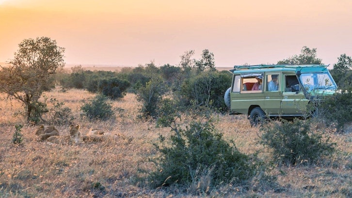 Game Drive, Ol Pejeta Bush Camp, Laikipia, Kenya
