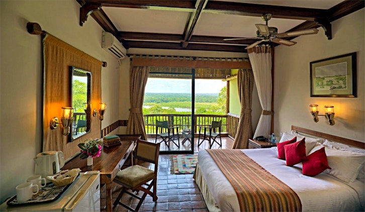 Double Room, Paraa Safari Lodge, Murchison Falls, Uganda