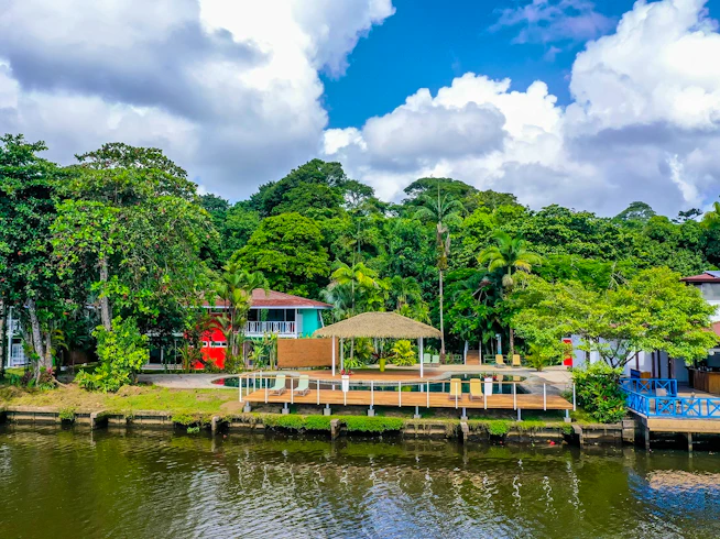Pool, Tortuga Lodge, Tortuguero National Park, Costa Rica