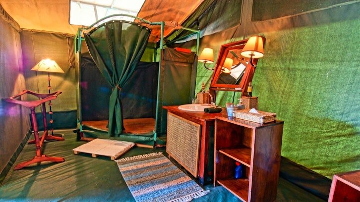 Bathroom, Porini Rhino Camp, Laikipia, Kenya