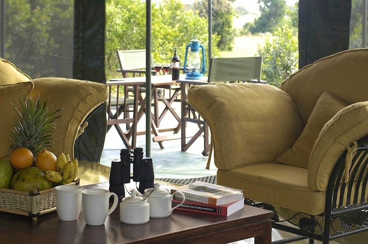 Lounge, Porini Rhino Camp, Laikipia, Kenya