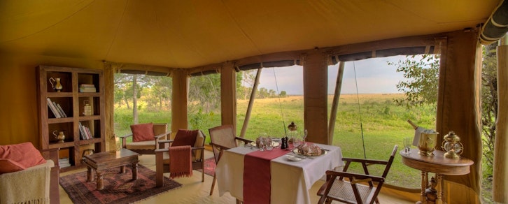 Private Dining, Elewana Elephant Pepper Camp, Masai Mara, Kenya
