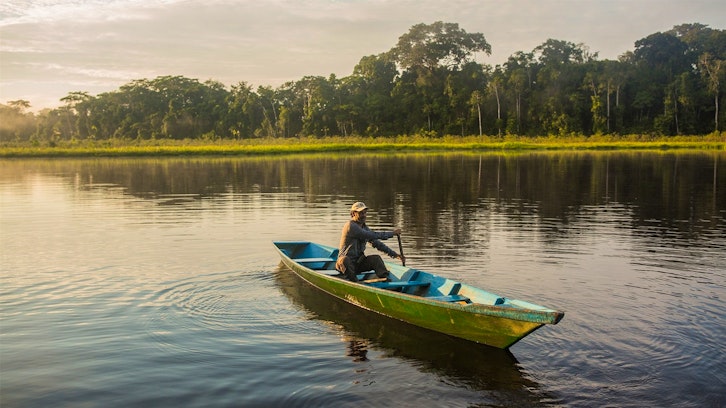 Lake Activities, Refugio Amazonas, Peru