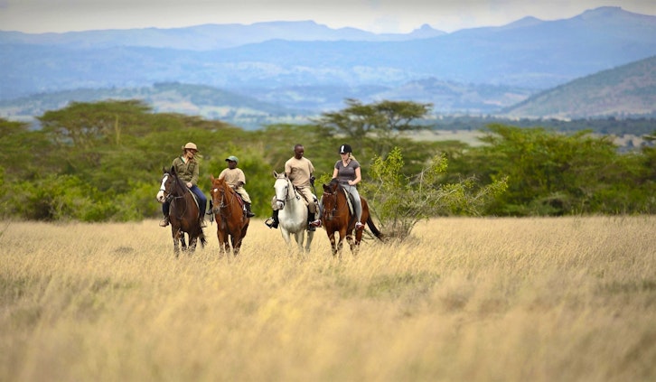 Horse Riding, Solio Lodge, Laikipia, Kenya