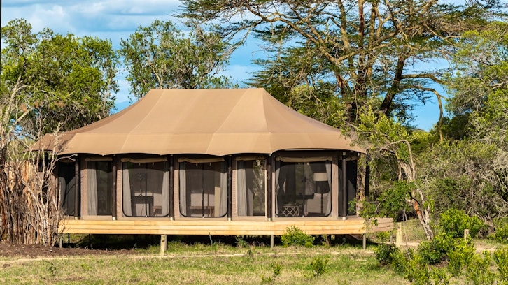 Tent Exterior, The River Camp, Laikipia, Kenya
