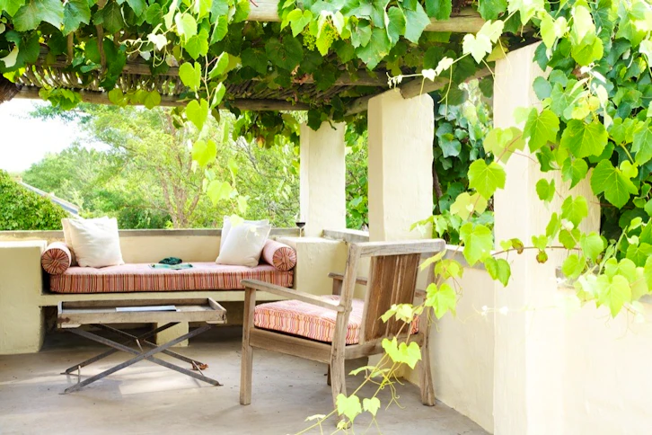 Verandah, The Elephant House, Eastern Cape, South Africa